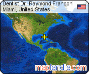 Dentist Dr. Raymond Franconi satellite map