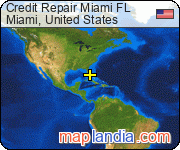Credit Repair Miami FL satellite map