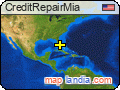 CreditRepairMia's map homepage