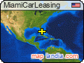 MiamiCarLeasing's map homepage