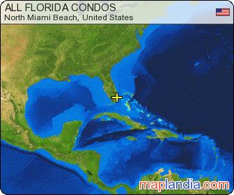ALL FLORIDA CONDOS satellite map