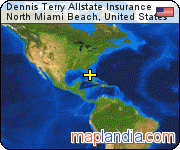 Dennis Terry Allstate Insurance satellite map
