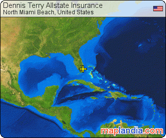 Dennis Terry Allstate Insurance satellite map
