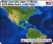 Miami Bankruptcy Lawyer & Attorney  satellite map