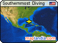 Southernmost Diving satellite map