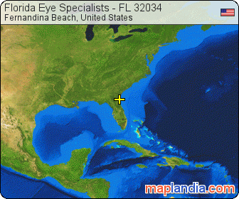 Florida Eye Specialists - FL 32034 satellite map