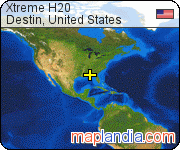 Xtreme H20 satellite map
