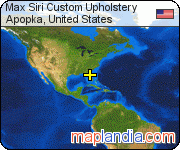 Max Siri Custom Upholstery satellite map