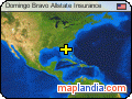 Domingo Bravo Allstate Insurance satellite map