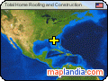 Total Home Roofing and Construction satellite map