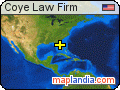 Coye Law Firm satellite map