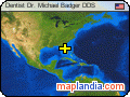 Dentist Dr. Michael Badger DDS satellite map