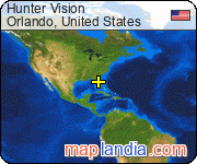 Hunter Vision satellite map