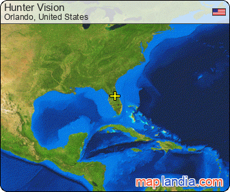 Hunter Vision satellite map