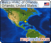Melco HVAC of Orlando satellite map