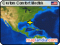 Custom Comfort Medtek satellite map