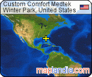 Custom Comfort Medtek satellite map
