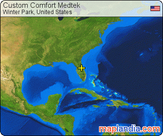 Custom Comfort Medtek satellite map