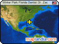 Winter Park Florida Dentist Dr. Zac satellite map