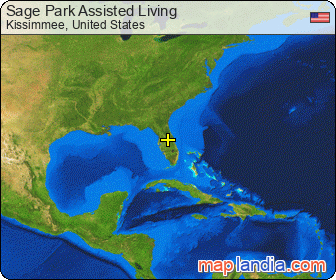 Sage Park Assisted Living satellite map