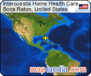Intercoastal Home Health Care satellite map