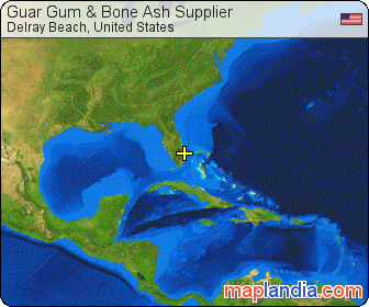 Guar Gum & Bone Ash Supplier satellite map
