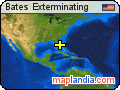 Bates Exterminating satellite map