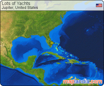 Lots of Yachts satellite map