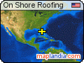 On Shore Roofing satellite map