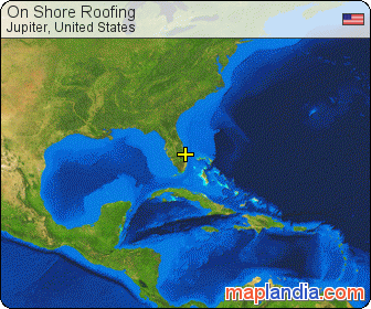 On Shore Roofing satellite map