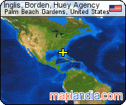 Inglis, Borden, Huey Agency satellite map