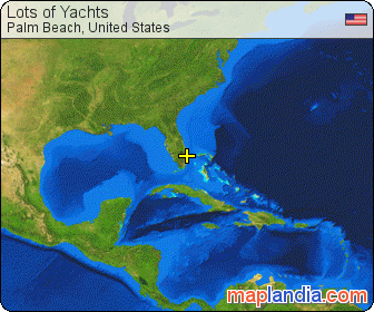 Lots of Yachts satellite map