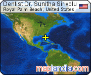 Dentist Dr. Sunitha Sirivolu satellite map