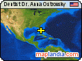 Dentist Dr. Anna Ostrovsky satellite map