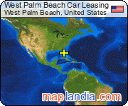 West Palm Beach Car Leasing satellite map