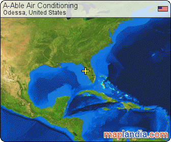 A-Able Air Conditioning satellite map