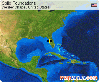 Solid Foundations satellite map