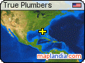 True Plumbers satellite map