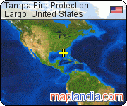 Tampa Fire Protection satellite map