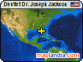 Dentist Dr. Joseph Jackson satellite map