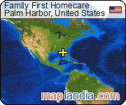 Family First Homecare satellite map