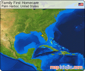 Family First Homecare satellite map