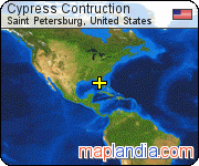 Cypress Contruction satellite map