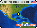 Diez - Arguelles - Tejedor satellite map