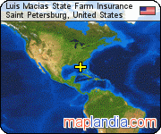 Luis Macias State Farm Insurance  satellite map