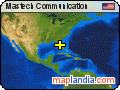 Mastech Communication satellite map