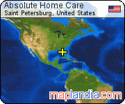 Absolute Home Care satellite map