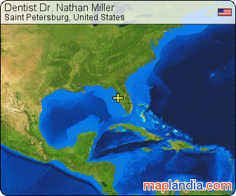 Dentist Dr. Nathan Miller satellite map