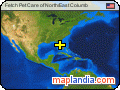 Fetch Pet Care of North/East Columb satellite map