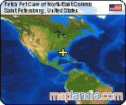 Fetch Pet Care of North/East Columb satellite map